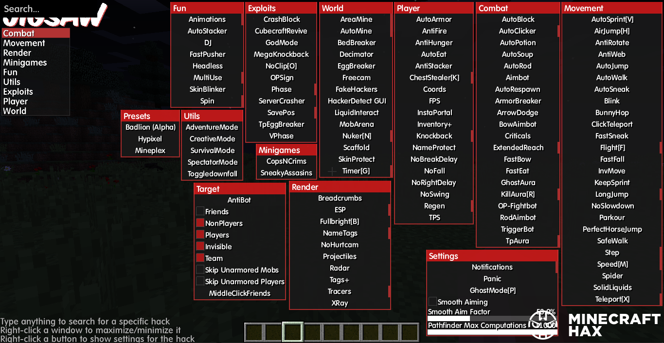minecraft hacked client 1.8.8 spawn items