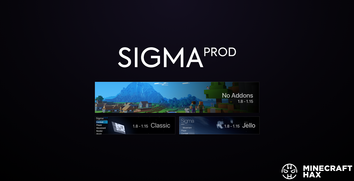 Sigma 5.0. Sigma Jello. Sigma Jello 5.0. Sigma client. Sigma 5.0 client.